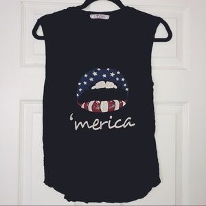 ‘merica Muscle tee